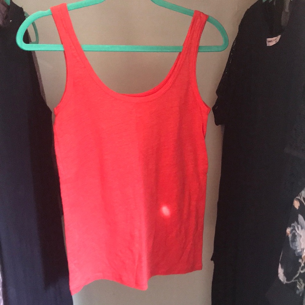 Tank top, not a stain just the light